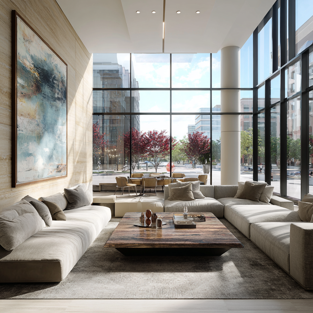 Residential treatment living area at SMI Detox